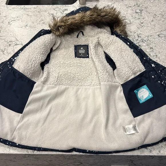 Kids Starry Night Puffer Jacket - Picture 8 of 11